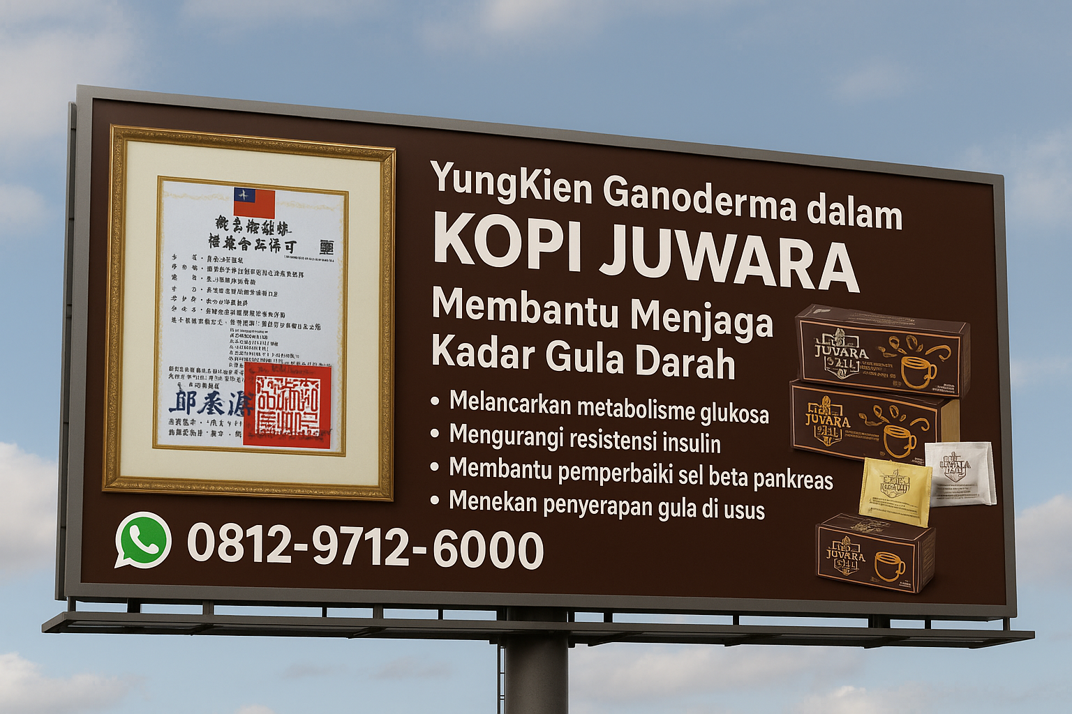 Kopi JUWARA cara nikmat cegah Diabetes sebelum Dialisis